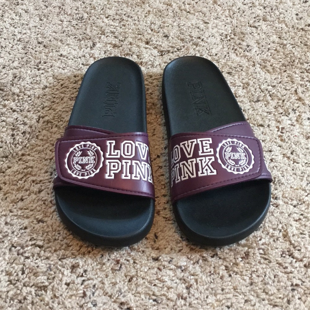 PINK maroon slides